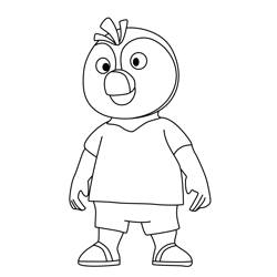 Bill Top Wing Free Coloring Page for Kids