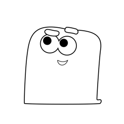 Barry Treasure Champs Free Coloring Page for Kids