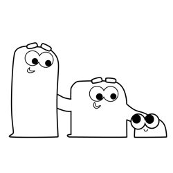 Treasure Champs 1 Free Coloring Page for Kids