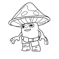 The Musha Stink Tree Fu Tom Free Coloring Page for Kids