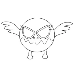 Cinnaburns Unikitty Free Coloring Page for Kids