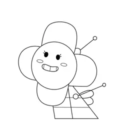 Feebee Unikitty Coloring Page