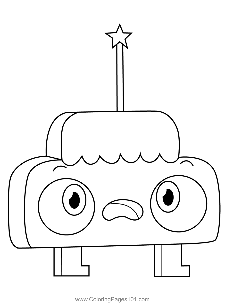 Glandrea Unikitty Coloring Page for Kids Free Unikitty! Printable