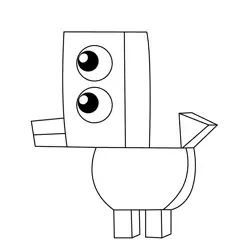 Ted Butter Unikitty Free Coloring Page for Kids