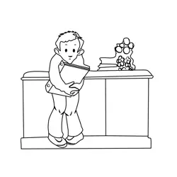 Benjamin Nushmutt From Wayside Free Coloring Page for Kids