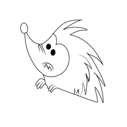 Fluffy From Wayside Free Coloring Page for Kids