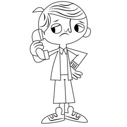 John From Wayside Free Coloring Page for Kids