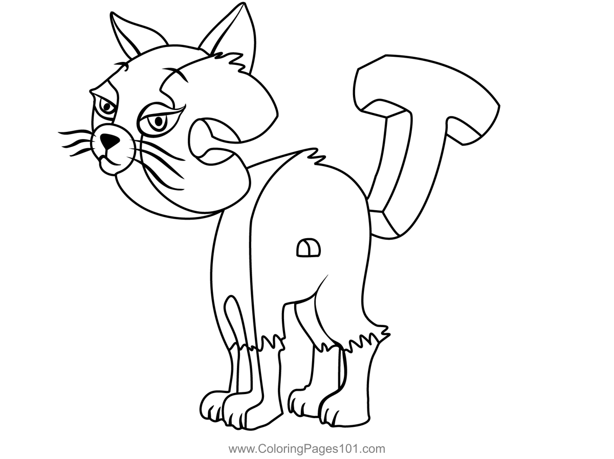 Cat From Wordworld