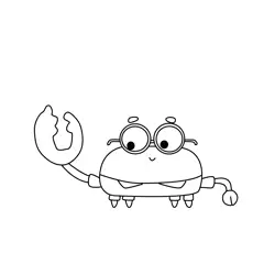 Clyde Work It Out Wombats! Free Coloring Page for Kids
