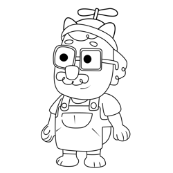 Duper Work It Out Wombats! Free Coloring Page for Kids