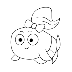 Frannie Work It Out Wombats! Free Coloring Page for Kids