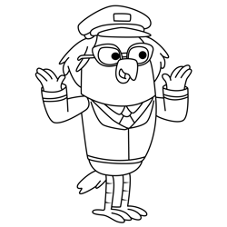 Gabriela Work It Out Wombats! Free Coloring Page for Kids