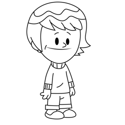 Carol Burnett Xavier Riddle and the Secret Museum Free Coloring Page for Kids