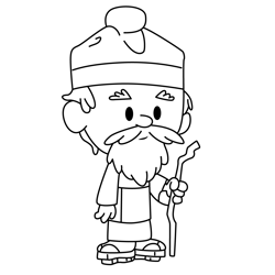 Tomioka Tessai Xavier Riddle and the Secret Museum Free Coloring Page for Kids