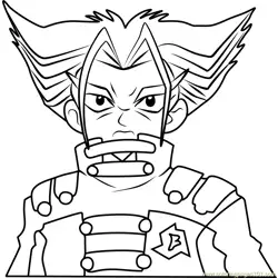 Tala Beyblade Free Coloring Page for Kids