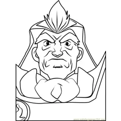 Voltaire Hiwatari Beyblade Free Coloring Page for Kids