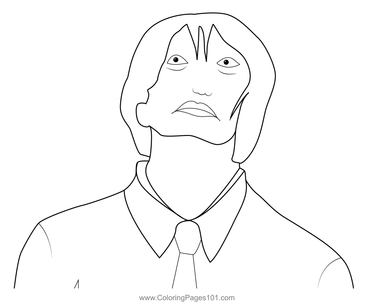 Misa Amane s stalker Death Note Coloring Page for Kids - Free Death