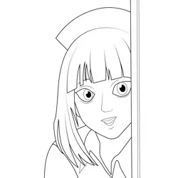 Nori Death Note Free Coloring Page for Kids