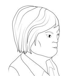 Tatsumi Ooyama Death Note Free Coloring Page for Kids
