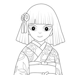 Hotaru Haganezuka Demon Slayer Coloring Page for Kids - Free Demon Slayer  Printable Coloring Pages Online for Kids 