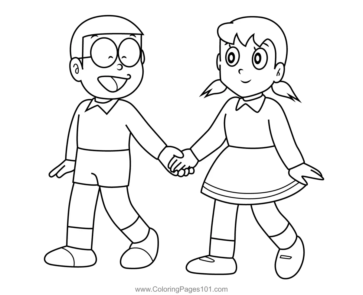 Menggambar Nobita #drawing #simple | TikTok