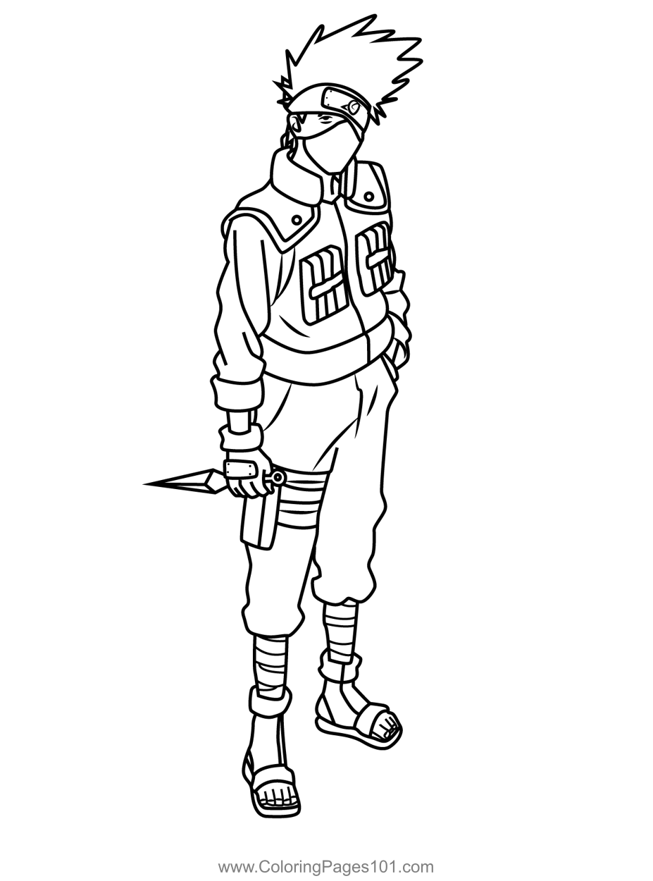 Free Printable Naruto Coloring Pages For Kids