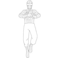 Naruto Action Free Coloring Page for Kids