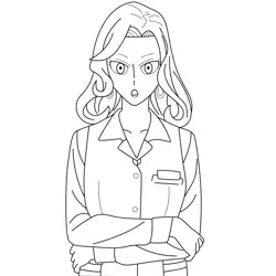Camilla Spy x Family Free Coloring Page for Kids