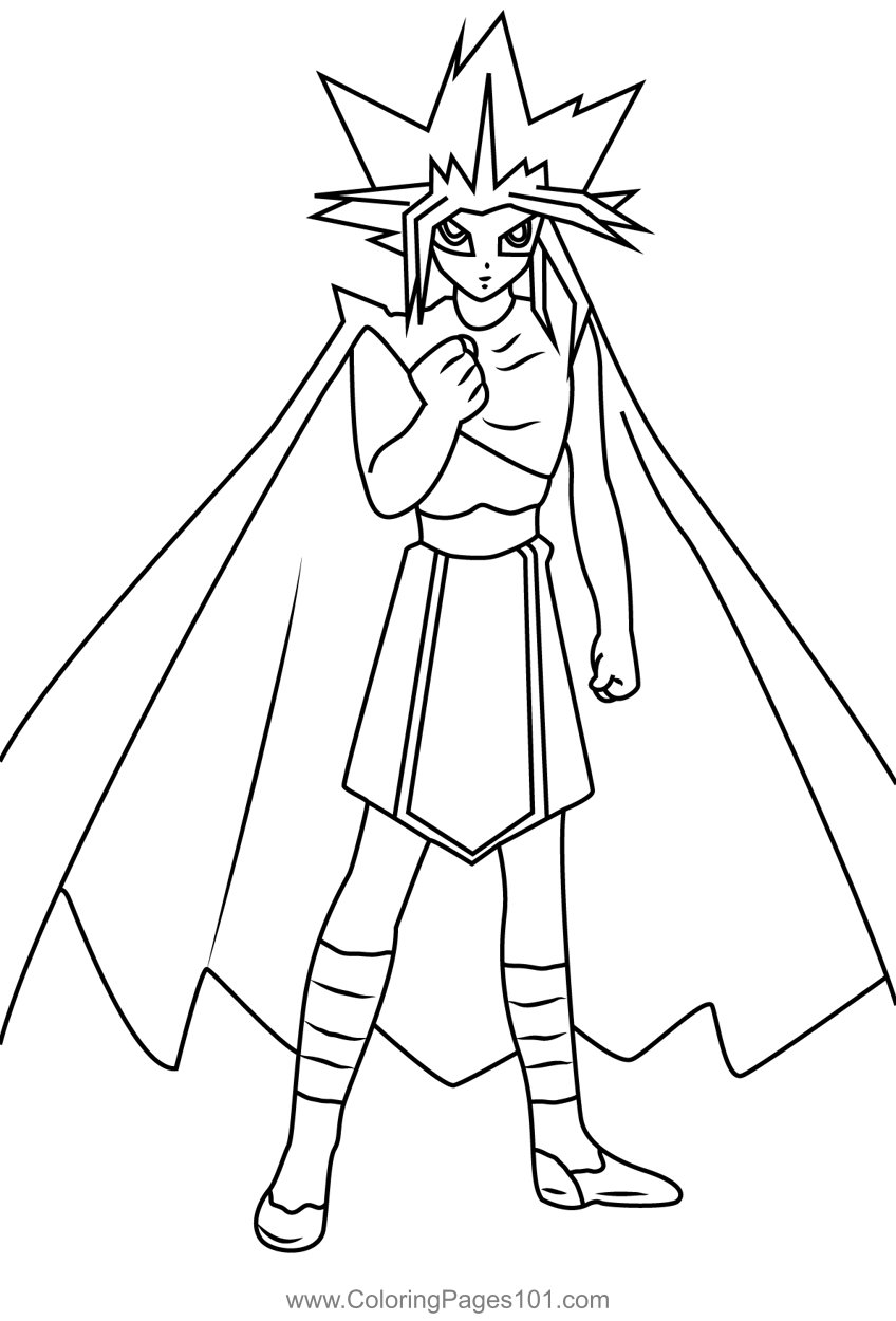 Speed Drawing Yami Yugi - Yu-Gi-Oh! by ColoringManga13 on DeviantArt