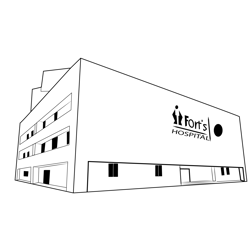 Fortis Mulund Hospital Free Coloring Page for Kids