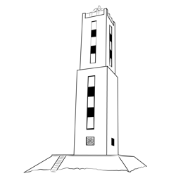 Lighthouse 5 Free Coloring Page for Kids