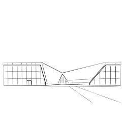 Museum Of Aviation Free Coloring Page for Kids