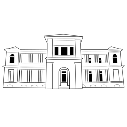 Pahang State Museum Free Coloring Page for Kids