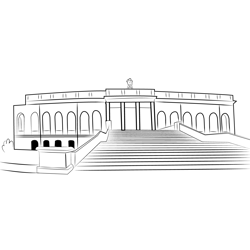 The Birla Industrial & Technological Museum Free Coloring Page for Kids