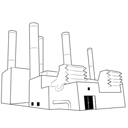 Power Plant 4 Free Coloring Page for Kids