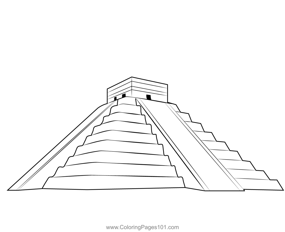 Mexico Mayan Pyramid
