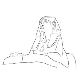 Pyramid 4 Coloring Page