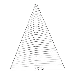 Russian Pyramid Free Coloring Page for Kids