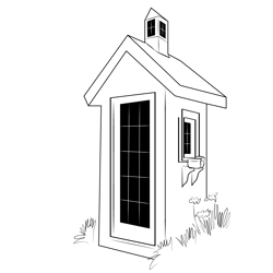 Shed 7 Free Coloring Page for Kids