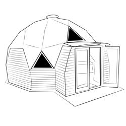 Sheds 4 Free Coloring Page for Kids