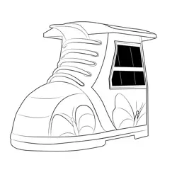 House 15 Free Coloring Page for Kids
