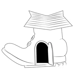 House Free Coloring Page for Kids
