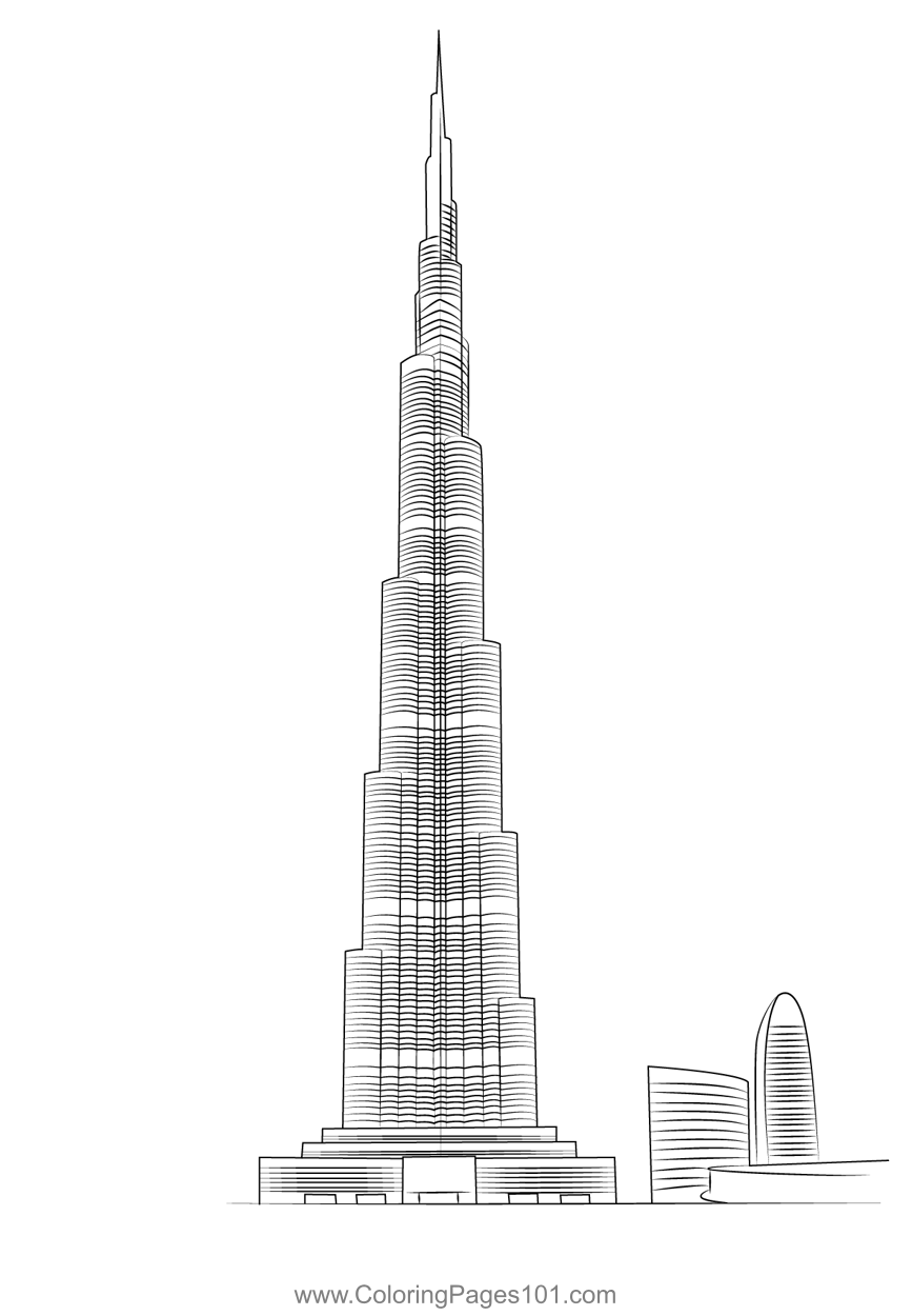Burj Khalifa Cool Background