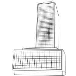 City County Building Free Coloring Page for Kids
