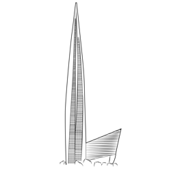 Skyscraper 12 Free Coloring Page for Kids