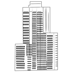 Skyscraper 3 Free Coloring Page for Kids