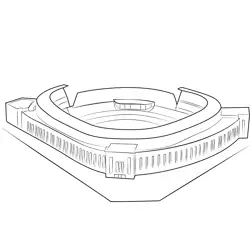 Stadium 3 Free Coloring Page for Kids