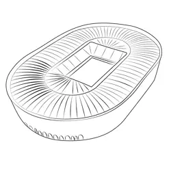 Stadiums 10 Free Coloring Page for Kids