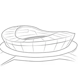 Stadiums 12 Free Coloring Page for Kids