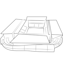Stadiums 8 Free Coloring Page for Kids